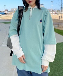 ∴WEGO/別注ベンデイビス刺繍ビッグTシャツ