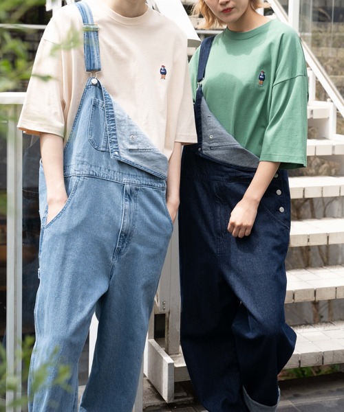 BEN DAVIS（ベンデイビス）の「∴WEGO/別注ベンデイビス刺繍ビッグTシャツ（Tシャツ/カットソー・メンズ・ダークグリーン/ベージュ系その他/グリーン/ホワイト/ライトパープル/スミクロ/サックスブルー/グリーン系その他/イエロー/アイボリー/マスタード/ダークオレンジ/ワイン・LARGE/SMALL/MEDIUM）」の20枚目の写真