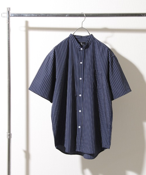 ブラウス シャツ ブロードZIPシャツ レディース STYLEBLOCK ブラウス シャツ ブロードスナップ釦ブラウス