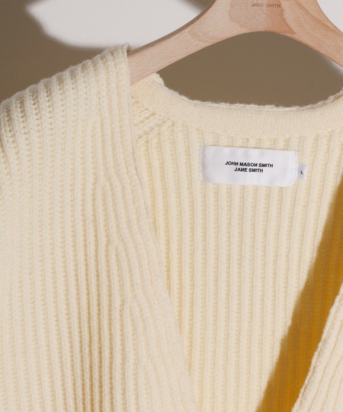 JANESMITH(ジェーンスミス)の「JANESMITH ジェーンスミス / OVER SIZE V NECK KINT オーバーサイズVネックニットベスト / 21WKN-#809S(ベスト・レディース・ホワイト/ブラック/グレー/イエロー系その他・SMALL/MEDIUM/LARGE)」の20枚目の写真