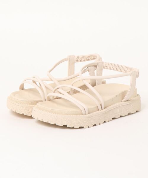 Anuenue(アヌエヌエ)の「オープントゥクロスストラップサンダル(サンダル・レディース・ブラック/ベージュ/ピンク・22.5cm/23.5cm/24.5cm/23.0cm/24.0cm/25.0cm)」の7枚目の写真