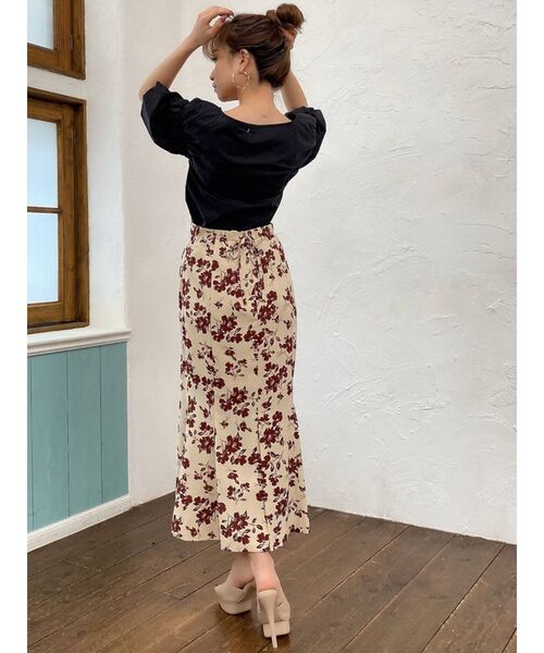 RESEXXY（リゼクシー）の「ボリュームスリーブブラウス（シャツ/ブラウス・レディース・オフホワイト/ブラック/ミント・FREE）」の13枚目の写真