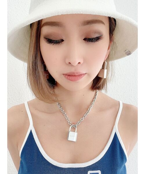 GYDA（ジェイダ）の「JEYSUS PADLOCK ネックレス（ネックレス・レディース・シルバー/ゴールド・FREE）」の6枚目の写真