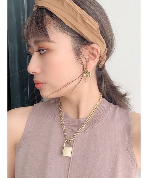 GYDA（ジェイダ）の「JEYSUS PADLOCK ネックレス（ネックレス・レディース・シルバー/ゴールド・FREE）」の10枚目の写真