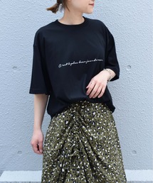 PICCIN | メッセージプリントビックTシャツ(Tシャツ/カットソー)