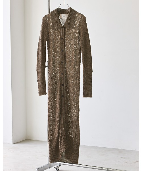 TODAYFUL(トゥデイフル)の「パッチワークレースカーディガン(カーディガン/ボレロ・レディース・グレイッシュベージュ/ベージュ/ミント・36inch/38inch)」の16枚目の写真