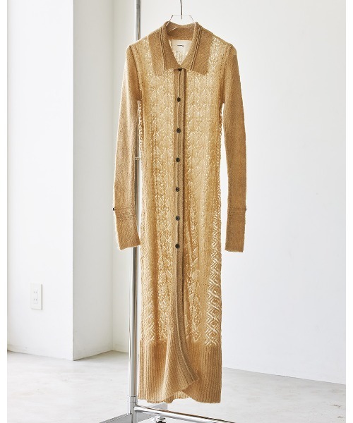 TODAYFUL(トゥデイフル)の「パッチワークレースカーディガン(カーディガン/ボレロ・レディース・グレイッシュベージュ/ベージュ/ミント・36inch/38inch)」の18枚目の写真