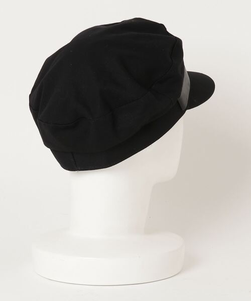 WEGO（ウィゴー）の「WEGO/ベルトマリンキャスケット（キャスケット・レディース・その他1/ブラック/ベージュ・FREE）」の4枚目の写真