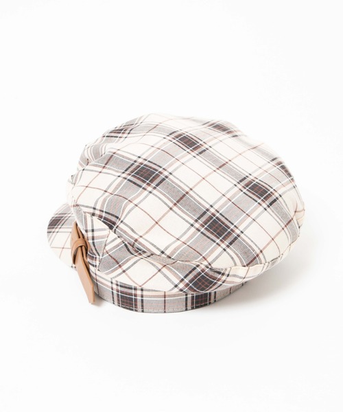 WEGO（ウィゴー）の「WEGO/ベルトマリンキャスケット（キャスケット・レディース・その他1/ブラック/ベージュ・FREE）」の8枚目の写真