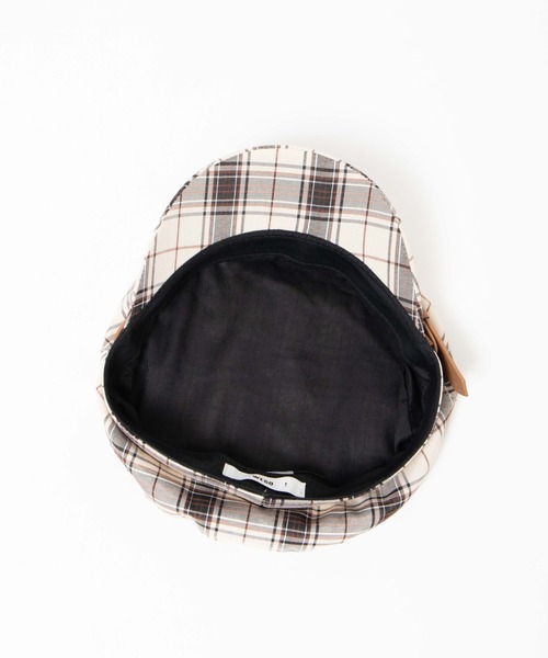 WEGO（ウィゴー）の「WEGO/ベルトマリンキャスケット（キャスケット・レディース・その他1/ブラック/ベージュ・FREE）」の7枚目の写真