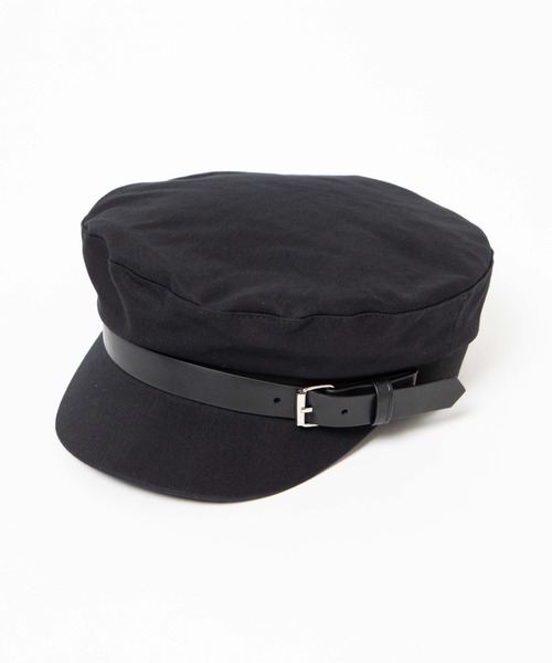 WEGO（ウィゴー）の「WEGO/ベルトマリンキャスケット（キャスケット・レディース・その他1/ブラック/ベージュ・FREE）」の10枚目の写真