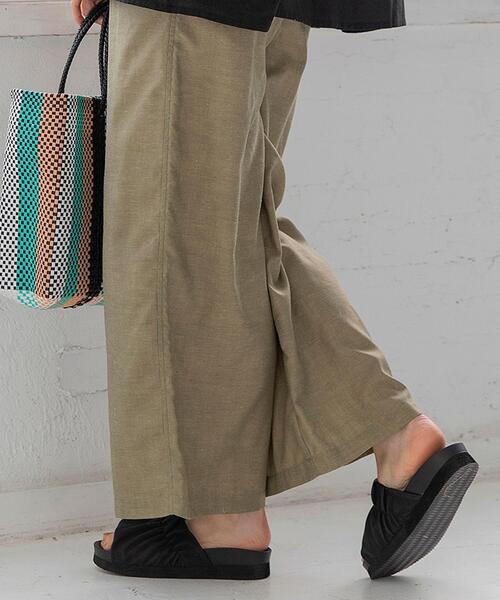 coen（コーエン）の「ギャザープラットフォームサンダル（サンダル・レディース・ブラック/ベージュ・SMALL/MEDIUM/LARGE）」の12枚目の写真