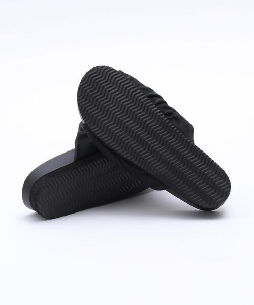 coen（コーエン）の「ギャザープラットフォームサンダル（サンダル・レディース・ブラック/ベージュ・SMALL/MEDIUM/LARGE）」の10枚目の写真