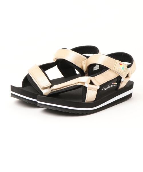 Arnold Palmer（アーノルドパーマー）の「《Arnold Palmer》スポサン AL5408（サンダル・レディース・ホワイト/ベージュ/イエロー系その他/ブラック/ネイビー/ピンク系その他/マジェンタ/オレンジ系その他/ピンク系その他2/ミント/ブラウン/ブラック×ブラック/レオパード/ゴールド/シルバー・LL/L/S/M）」の14枚目の写真