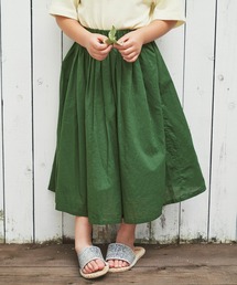 ＆yam | コットンボイルワッシャーロングスカート(スカート)