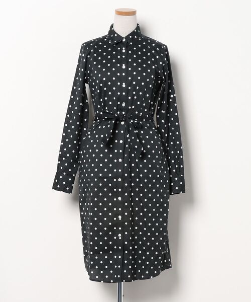 セール ブランド古着 ドット柄シャツワンピース シャツワンピース Brooks Brothers ブルックスブラザーズ のファッション通販 Zozoused