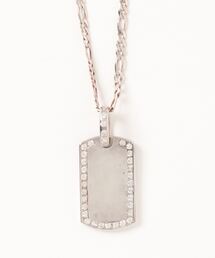 L.H.P（エルエイチピー）の「WILLSHOTT/ウィルショット/ドッグタグネックレス/DOG TAG W/CZ（ネックレス・キッズ）」
