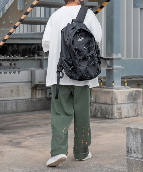 Perushu（ペルーシュ）の「ダメージルーズペイントパンツ（デニムパンツ・メンズ・ブラック/グリーン/ホワイト・SMALL/MEDIUM/LARGE）」の22枚目の写真