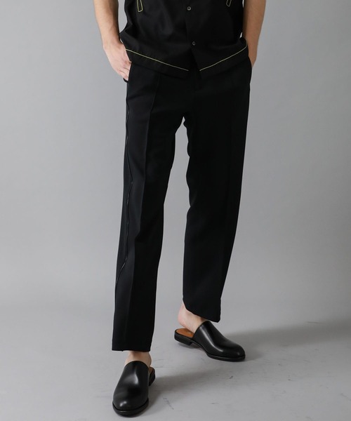 Name.(ネーム)の「【Name.】JERSEY TRACK PANTS(スラックス・メンズ・ブラック・0/1/2)」の1枚目の写真
