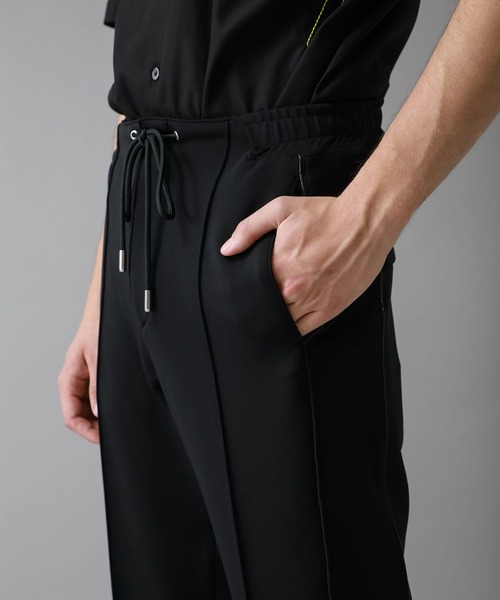 Name.(ネーム)の「【Name.】JERSEY TRACK PANTS(スラックス・メンズ・ブラック・0/1/2)」の6枚目の写真