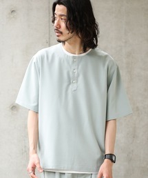 URBAN RESEARCH Sonny Label | 【吸水速乾】ドライタッチヘンリーシャツ/インナーセット(Tシャツ/カットソー)