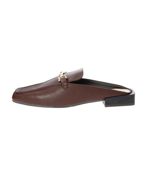 AMERICAN HOLIC（アメリカンホリック）の「オーバーヒールビットローファーミュール（ローファー・レディース・ブラウン/カーキ/ブラック・M/S/L）」の8枚目の写真