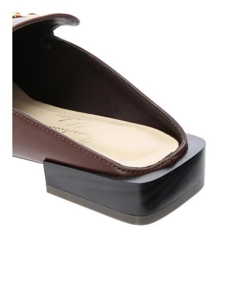 AMERICAN HOLIC（アメリカンホリック）の「オーバーヒールビットローファーミュール（ローファー・レディース・ブラウン/カーキ/ブラック・M/S/L）」の10枚目の写真