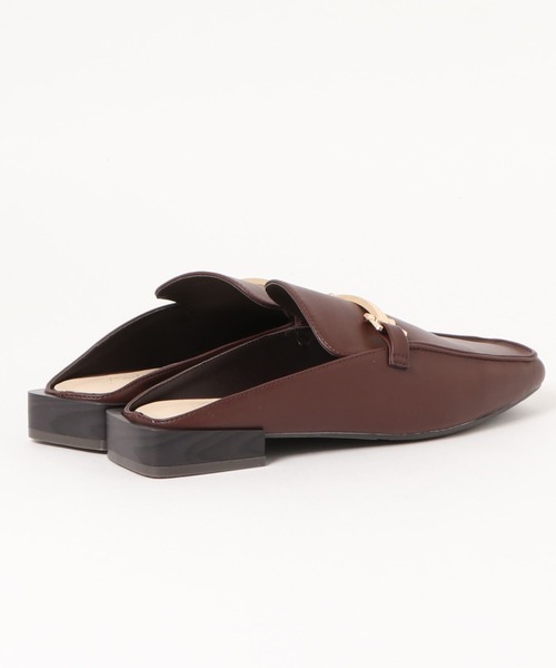 AMERICAN HOLIC（アメリカンホリック）の「オーバーヒールビットローファーミュール（ローファー・レディース・ブラウン/カーキ/ブラック・M/S/L）」の18枚目の写真