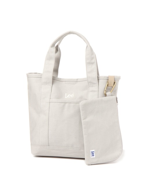 studio CLIP（スタディオクリップ）の「LEEマルチポーチ付きトートバッグ（トートバッグ・レディース・ベージュ/グレー/レッド/ブラック・FREE）」の9枚目の写真