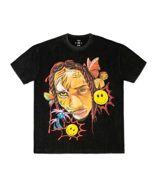 Evae mob（エヴァーモブ）の「EVAEMOB＋TYGA/エバーモブ＋タイガ/コラボレーションTシャツ/Tyga Collaboration Tee（Tシャツ/カットソー・メンズ・ブラック/ホワイト・X-LARGE/LARGE）」の17枚目の写真