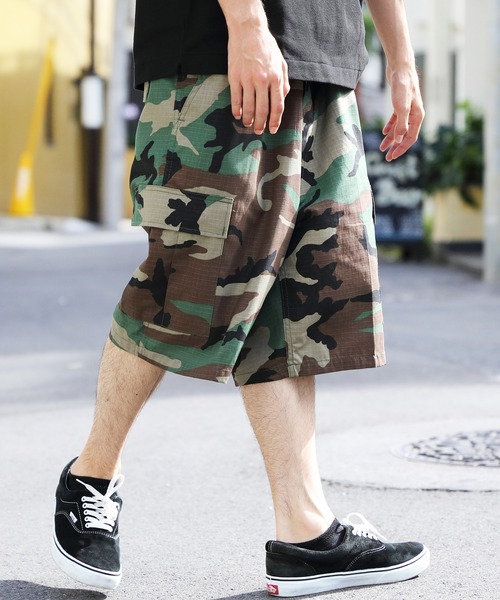 ROTHCO（ロスコ）の「ROTHCO カーゴショート（カーゴパンツ・メンズ・カーキ系1/オレンジ系その他/その他6/その他3/イエロー系その他/スカイブルー系1/その他5/ブラック系その他3/カーキ系2/オリーブ系2/レッド系その他/ウッドランド/その他4/その他2/バイオレット/その他1/ブラック系その他/オリーブ系1/ブラック系その他2/ピンク系その他・LARGE/SMALL/X-LARGE/X-SMALL/MEDIUM）」の18枚目の写真