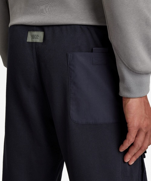 G-STAR（ジースター）の「MIXED WOVEN CARGO SWEATPANTS/スウェットパンツ/カーゴパンツ（スウェットパンツ・メンズ・ダークネイビー・SMALL/X-SMALL/XX-SMALL/LARGE/MEDIUM）」の3枚目の写真