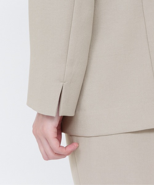 NATURAL BEAUTY BASIC（ナチュラルビューティーベーシック）の「ジプシーツイルSET UP テーラード（テーラードジャケット・レディース・ベージュ/ブラウン/ネイビー・MEDIUM/SMALL）」の19枚目の写真