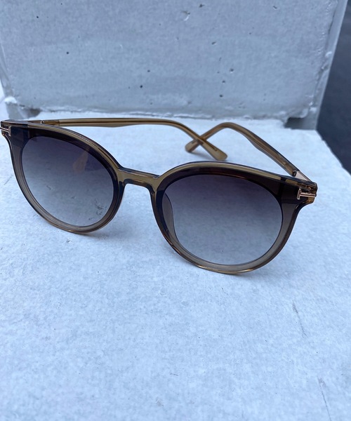 StyleSea（スタイルシー）の「フォックスウェリントンカラーレンズアイウェア（サングラス・レディース・ブラック/ブラウン/カーキ/ライトピンク・FREE）」の21枚目の写真