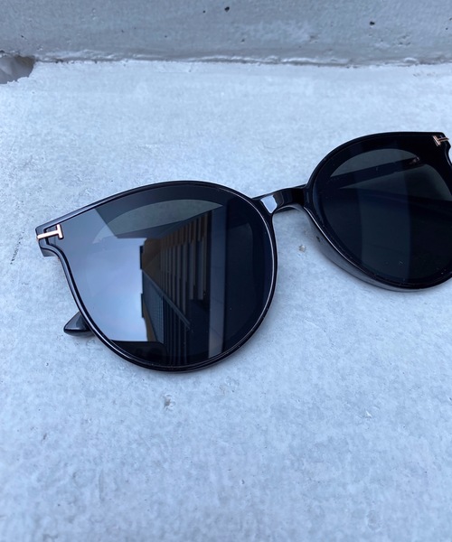 StyleSea（スタイルシー）の「フォックスウェリントンカラーレンズアイウェア（サングラス・レディース・ブラック/ブラウン/カーキ/ライトピンク・FREE）」の22枚目の写真