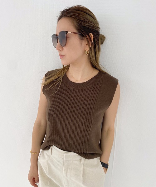 StyleSea（スタイルシー）の「フォックスウェリントンカラーレンズアイウェア（サングラス・レディース・ブラック/ブラウン/カーキ/ライトピンク・FREE）」の8枚目の写真