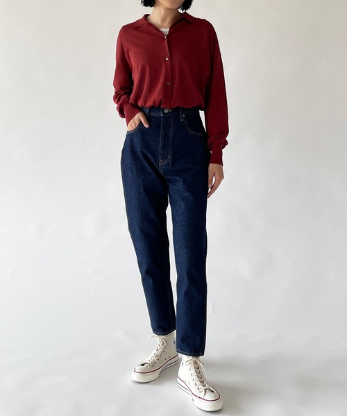 THE SHINZONE(ザ シンゾーン)の「【THE SHINZONE】CARROT DENIM WOMEN(デニムパンツ・レディース・ブルー/インディゴブルー・34/36)」の22枚目の写真