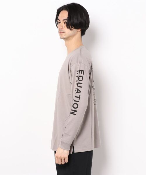 SOAR（ソアー）の「ワイドシルエットストリートスタイルTee（Tシャツ/カットソー・メンズ・オリーブ/ホワイト/グレイッシュブルー/グレイッシュベージュ/ブラック・M/L/LL）」の8枚目の写真