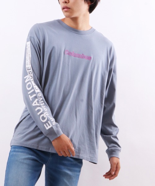 SOAR（ソアー）の「ワイドシルエットストリートスタイルTee（Tシャツ/カットソー・メンズ・オリーブ/ホワイト/グレイッシュブルー/グレイッシュベージュ/ブラック・M/L/LL）」の5枚目の写真