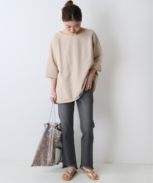 JOURNAL STANDARD relume（ジャーナルスタンダード　レリューム）の「《追加3》ASYMMETRY HEMデニム◆（デニムパンツ・レディース・ブラック/ネイビー/ブルー・36/38/40）」の10枚目の写真