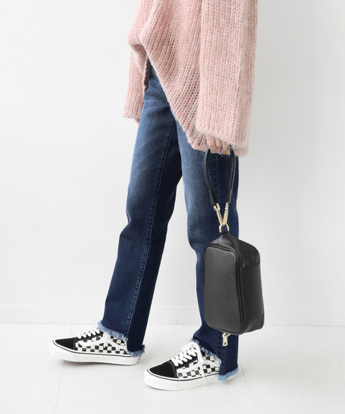 JOURNAL STANDARD relume（ジャーナルスタンダード　レリューム）の「《追加3》ASYMMETRY HEMデニム◆（デニムパンツ・レディース・ブラック/ネイビー/ブルー・36/38/40）」の16枚目の写真