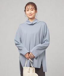closet story | 【WEB限定】<closet story>ユルハイネック オーバー カットソー(Tシャツ/カットソー)