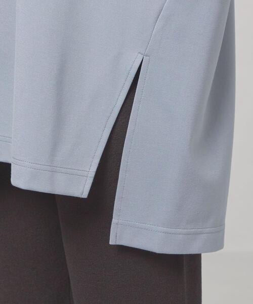 closet story（クローゼットストーリー）の「【WEB限定】＜closet story＞ユルハイネック オーバー カットソー（Tシャツ/カットソー・レディース・ホワイト/ライトブルー/ベージュ・FREE）」の14枚目の写真