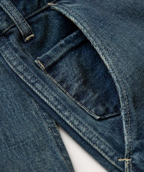 Johnbull(ジョンブル)の「デニムオールインワン(ID119)(つなぎ/オールインワン・メンズ・インディゴブルー・SMALL/LARGE/MEDIUM)」の13枚目の写真