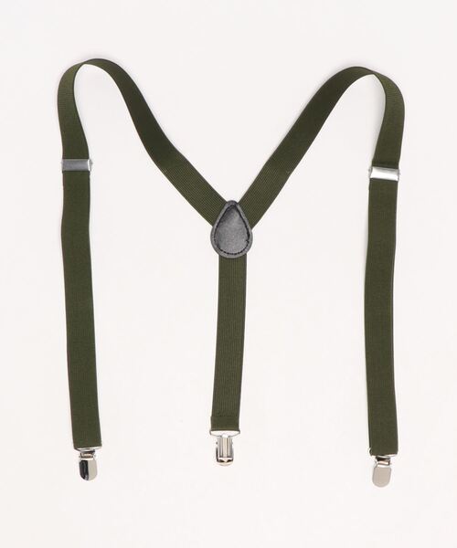 Bling Leads（ブリングリーズ）の「サスペンダー無地(BL)（サスペンダー・メンズ・ホワイト/ブラック/ダークグリーン/ベージュ/ブラウン/グレー/ブルー/カーキ/ネイビー/ワインレッド/モカ/グレー系その他/チャコールグレー/ダークグレー・FREE）」の12枚目の写真