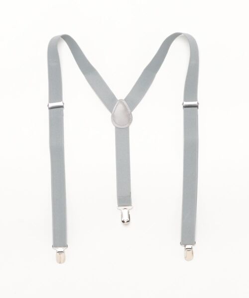 Bling Leads（ブリングリーズ）の「サスペンダー無地(BL)（サスペンダー・メンズ・ホワイト/ブラック/ダークグリーン/ベージュ/ブラウン/グレー/ブルー/カーキ/ネイビー/ワインレッド/モカ/グレー系その他/チャコールグレー/ダークグレー・FREE）」の6枚目の写真