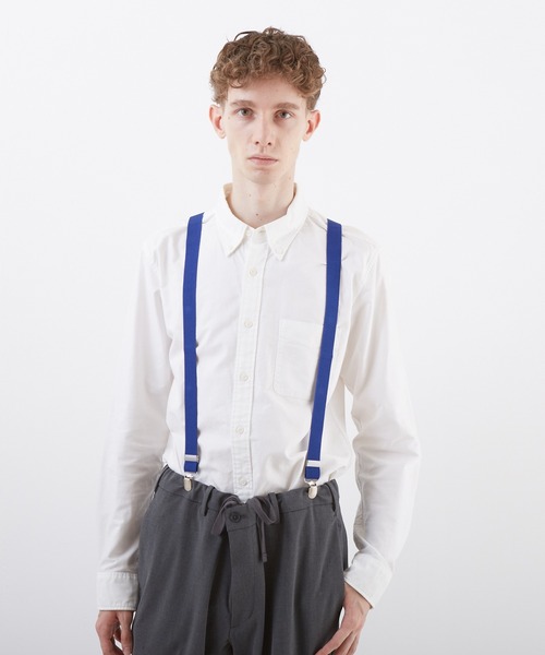 Bling Leads（ブリングリーズ）の「サスペンダー無地(BL)（サスペンダー・メンズ・ホワイト/ブラック/ダークグリーン/ベージュ/ブラウン/グレー/ブルー/カーキ/ネイビー/ワインレッド/モカ/グレー系その他/チャコールグレー/ダークグレー・FREE）」の21枚目の写真