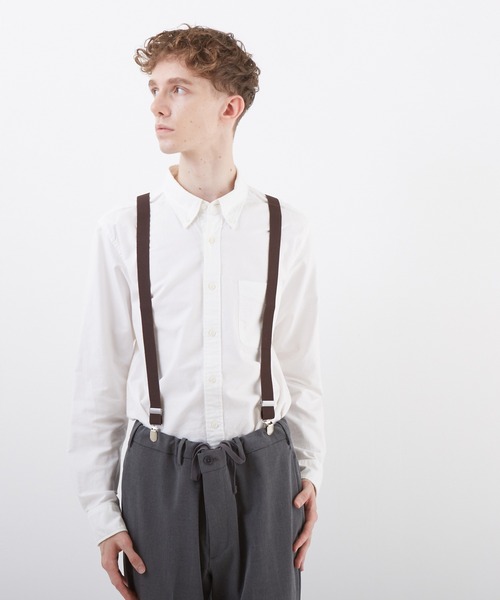 Bling Leads（ブリングリーズ）の「サスペンダー無地(BL)（サスペンダー・メンズ・ホワイト/ブラック/ダークグリーン/ベージュ/ブラウン/グレー/ブルー/カーキ/ネイビー/ワインレッド/モカ/グレー系その他/チャコールグレー/ダークグレー・FREE）」の17枚目の写真