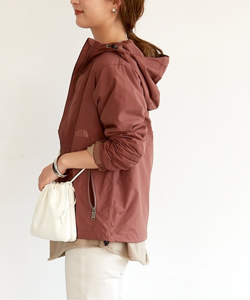 SLOBE IENA（スローブイエナ）の「【THE NORTH FACE/ノースフェイス】Compact ジャケット【洗濯機洗い可】◆（ブルゾン・レディース・パープル/ブラック・FREE）」の12枚目の写真