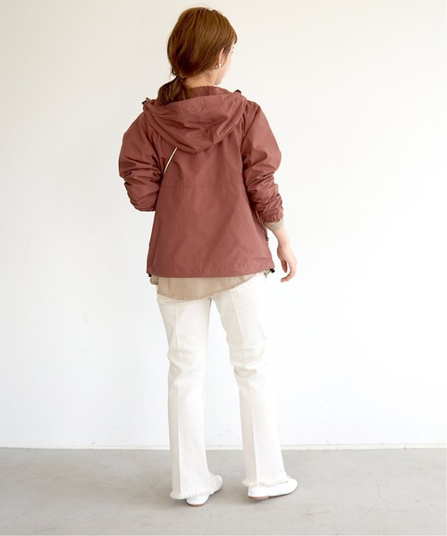 SLOBE IENA（スローブイエナ）の「【THE NORTH FACE/ノースフェイス】Compact ジャケット【洗濯機洗い可】◆（ブルゾン・レディース・パープル/ブラック・FREE）」の19枚目の写真